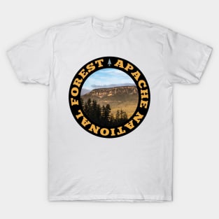 Apache National Forest circle T-Shirt